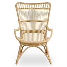 Sika-Design Monet kurvestol - naturlig rattan - Sika design originals